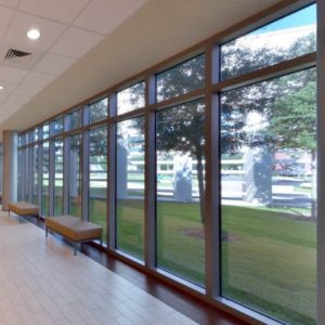 Панорамный противопожарный витраж / серия FRM7239