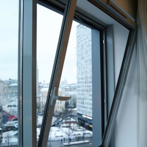 Противопожарное огнестойкое окно 900×600 мм / серия FRM5145